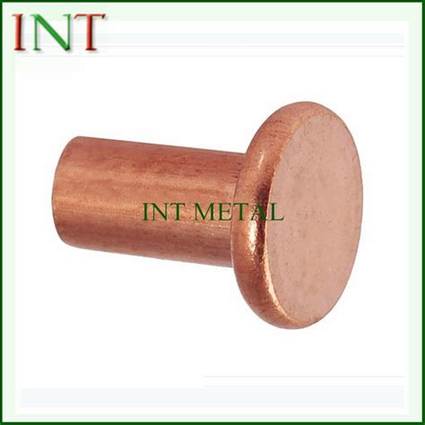 copper rivets for sheet metal|solid copper rivets.